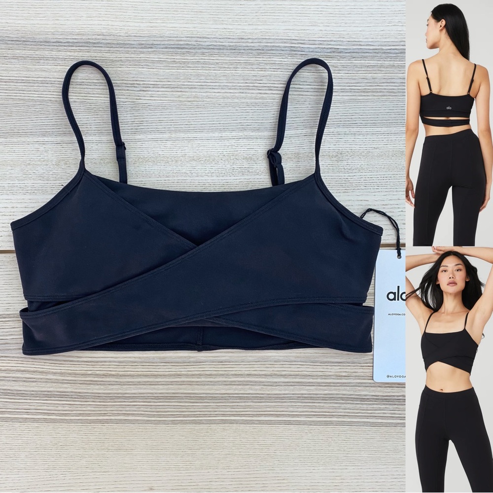 ALO Yoga Black Sports Bra